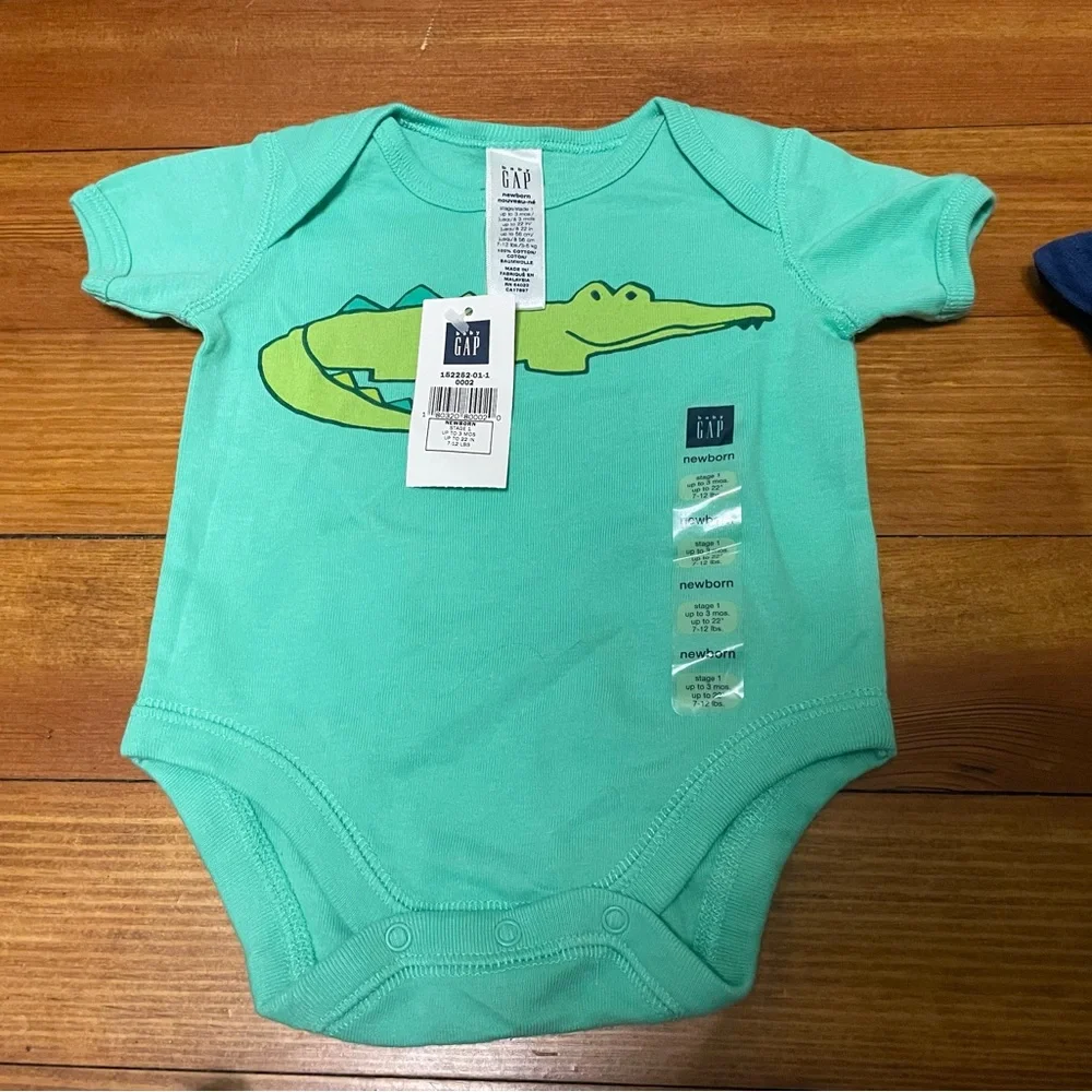 Baby GAP & Boden Boys Multi-Top & Pants Set - Teal, Navy, Blue, Black, 0-3 Month